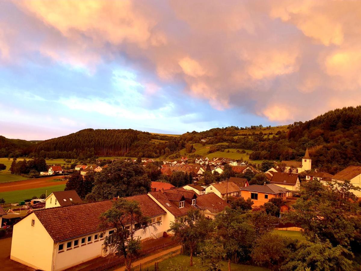 River Mosel Holiday Homes, Meerfeld Studio With A Lake View Bagian luar foto