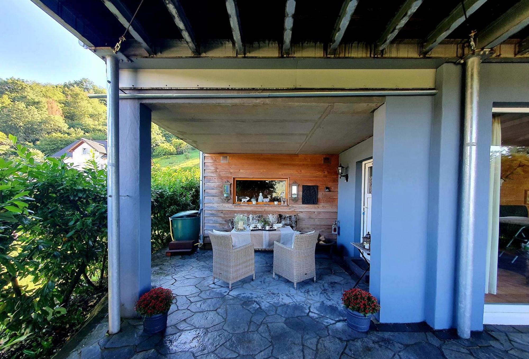 River Mosel Holiday Homes, Meerfeld Studio With A Lake View Bagian luar foto